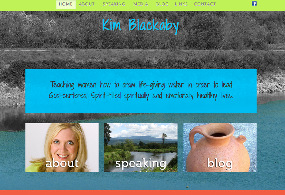 Kim Blackaby - Website